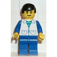 trn031 Suit with 2 Pockets White